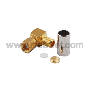 SMC-Crimp-Plug-Right-Angle-connector-for-RG58-RG400-RG142-LMR195_S07-RAL19-11BS00_PT02