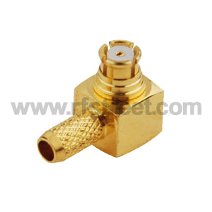 SMP-Crimp-Jack-Right-Angle-RF-Connector-for-LMR100_M09-RJ316-11BS00_PT00