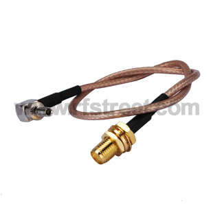 Signal-Booster-3G-Universal-Antenna-Adapter-Cable-SMA-Female-Bulkhead-to-CRC9-RF-cable-assembly_AC-C01RA-S01BH-316-15_PT00