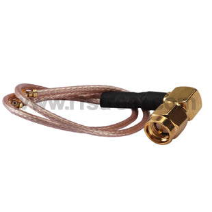 TWO-IPX-u-fl-to-SMA-male-right-angle-Pigtail-50-Ohm-Cable-RG178_AC-S01RA-U04RJ-U04RJ-178-15_PT00