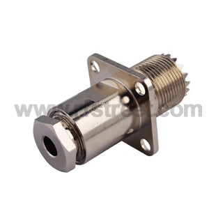 UHF-Clamp-Jack-with-flange-Panel-mount-RF-Connector-for-LMR195_U01-FJL19HL4-41BS01_PT01